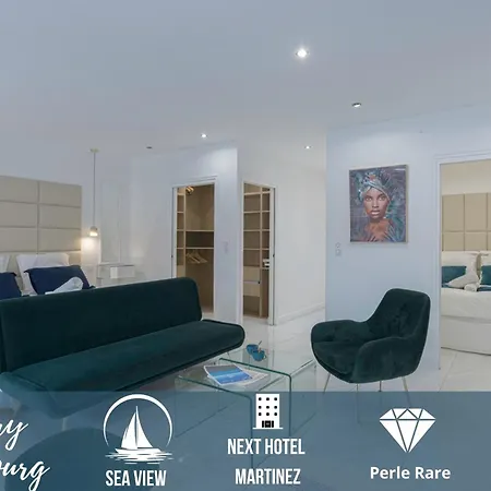 Apartment Luxury Maubourg - Vue - Croisette 50m - Clim - Terrasse Cannes